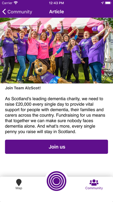 Purple Alert Scotland Screenshot