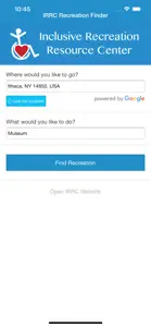 IRRC Recreation Finder screenshot #2 for iPhone