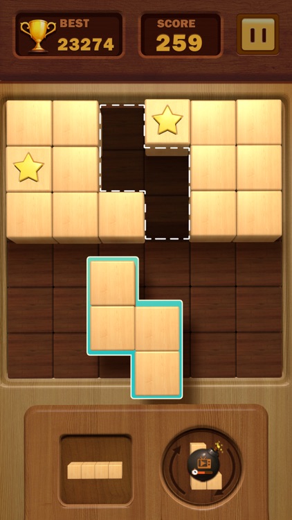 X Block: Spin Cube Fit Space