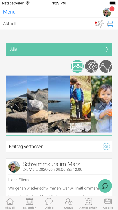 Amberg Kinder Team Screenshot