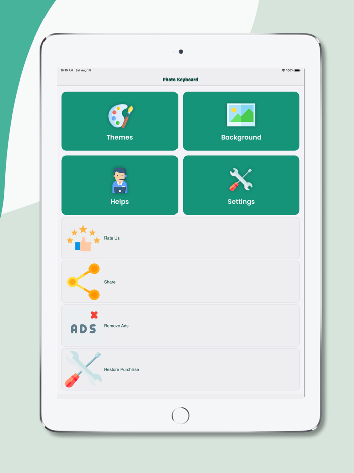 Custom Photo Keyboard