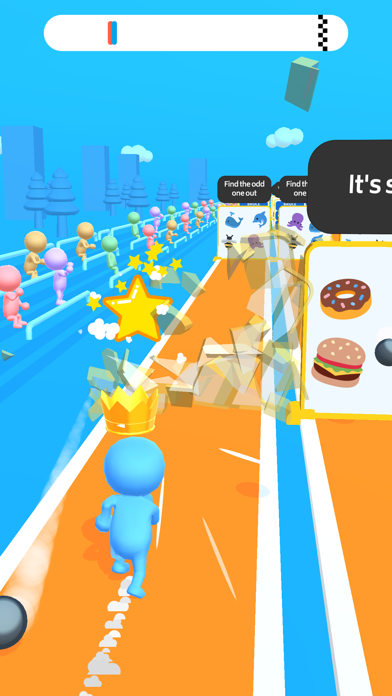 Trivia Run 3D! Screenshot