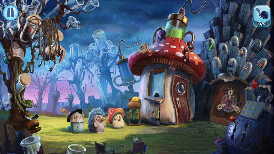 #4. My Brother Rabbit (iOS) 作者: Artifex Mundi S.A.