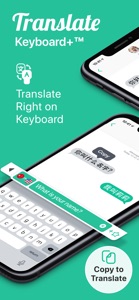 Translate Keyboard+ Translator screenshot #1 for iPhone