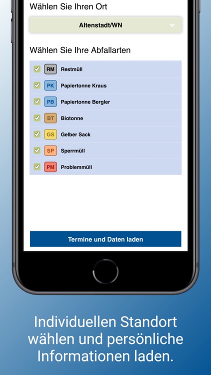 Neustadt Waldnaab Abfall-App