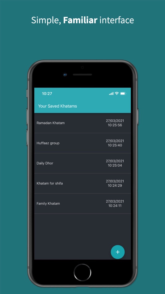 #1. Group Khatam Tracker (iOS) 由: Quraan.io