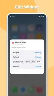 How to cancel & delete photo widget - color 1