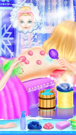 Game screenshot Ice Queen Makeup Spa-Girl Game apk