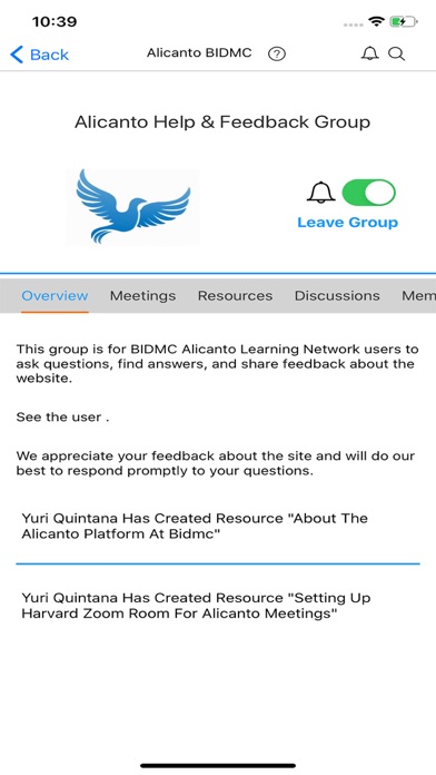 Alicanto Mobile Screenshot