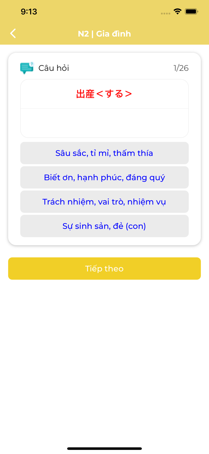Từ Vựng N2 Học Tiếng Nhật JLPT