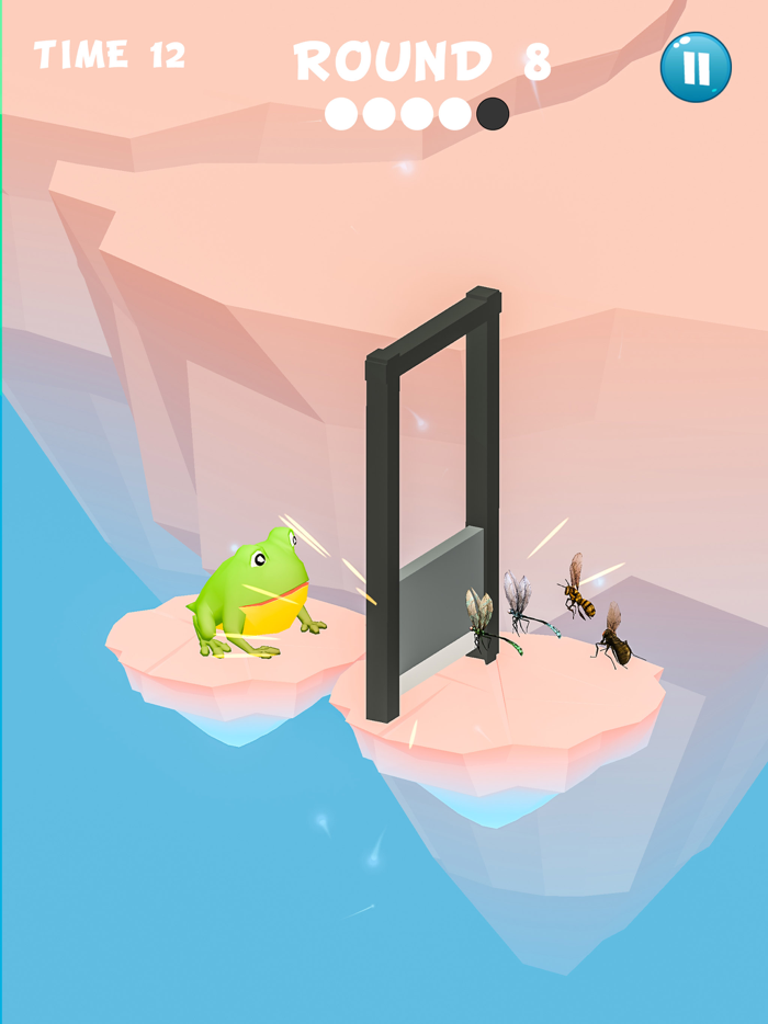 Tap The Pet Frog Arcade Game
