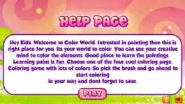 Game screenshot The Colors World apk