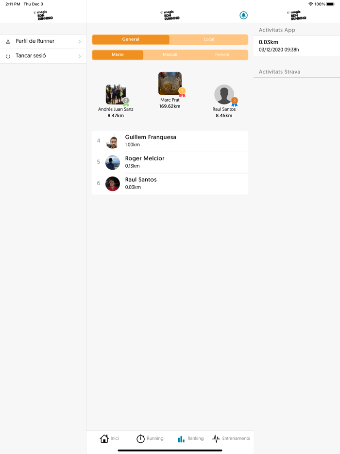 Màgic BDN Running Virtual
