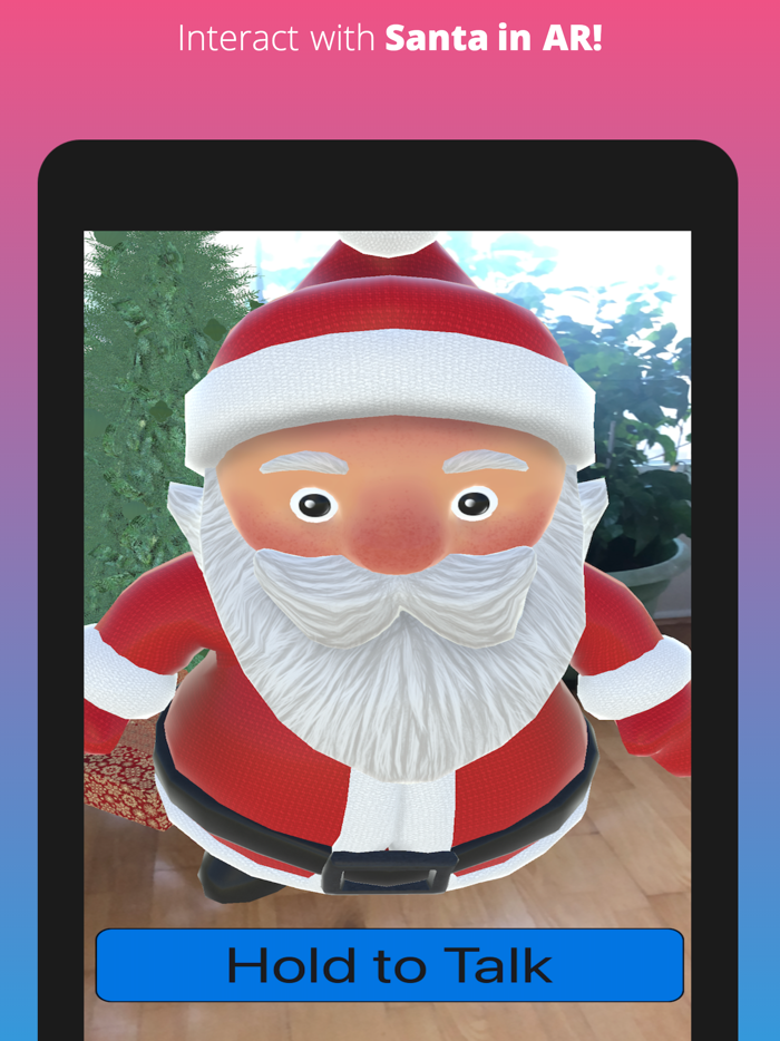 3D AI Santa ChatBot