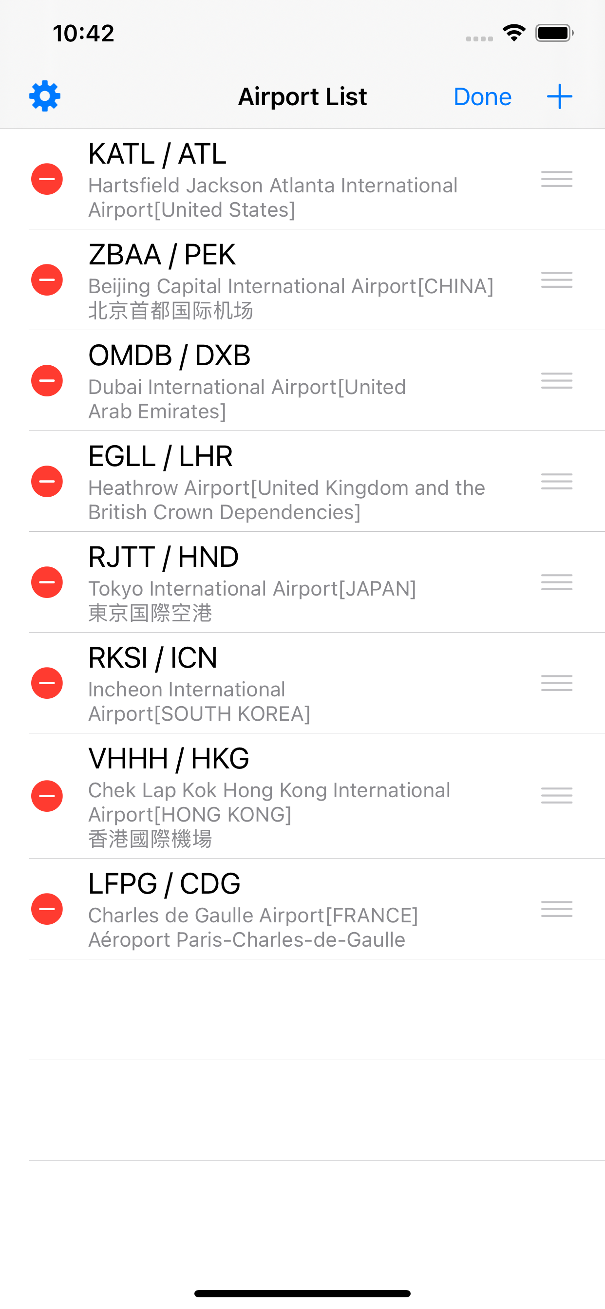 Past Weather for Aviation