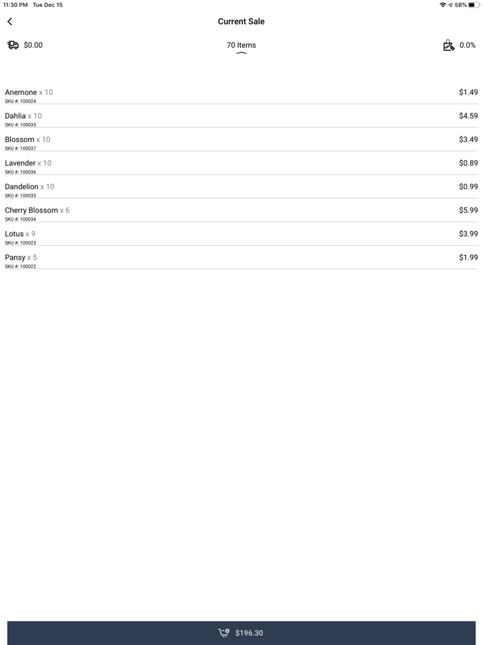 Inventory - The Store Manager