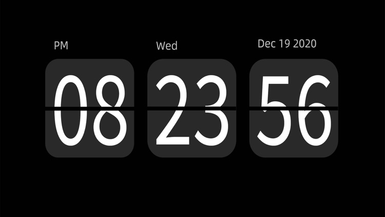 iClock - flip clock screenshot-3