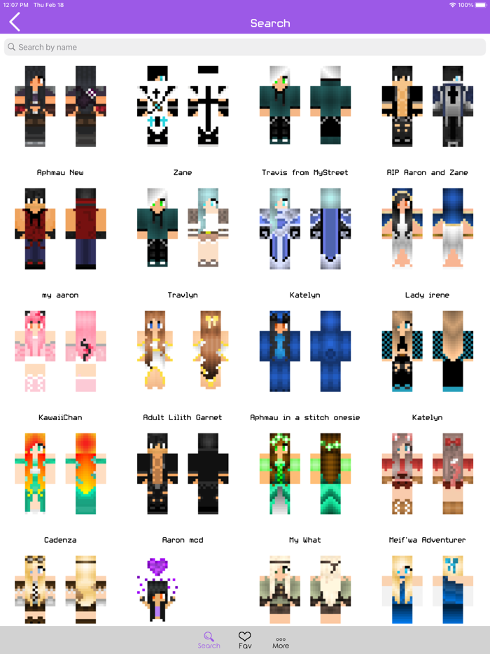 Aphmau Skins for Minecraft PE