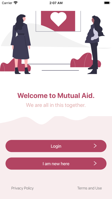 Mutual Aid - A Helping Hand Screenshot