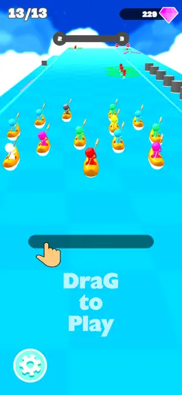 Game screenshot Row Race 3D hack
