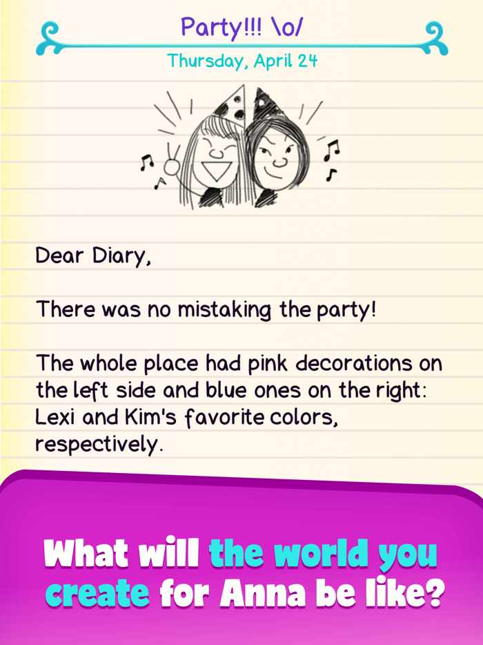 Dear Diary - Interactive Story