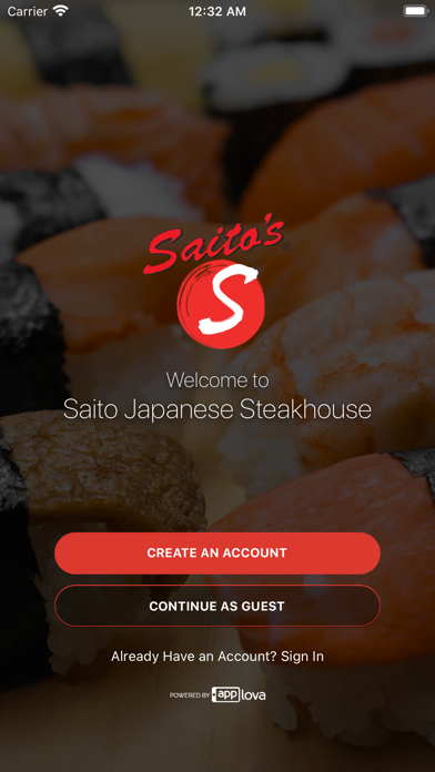 Saito Japanese Steakhouse Screenshot