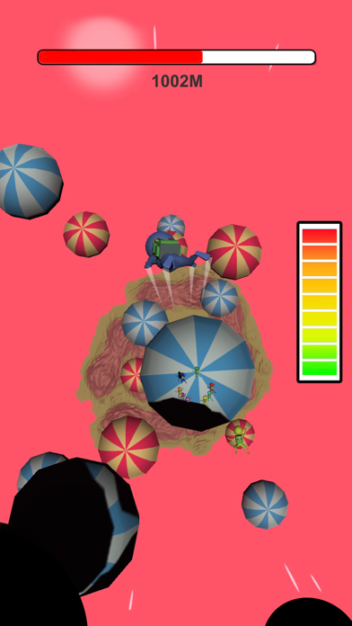 A parachute jump Screenshot