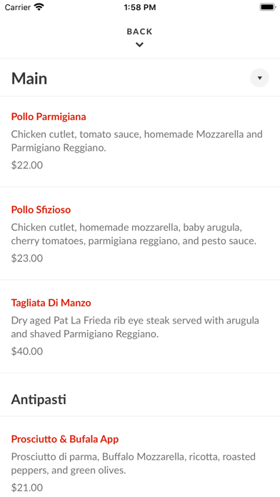San Matteo - Pizzeria e Cucina Screenshot