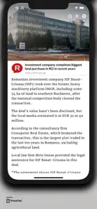 Romania Insider daily news screenshot #5 for iPhone