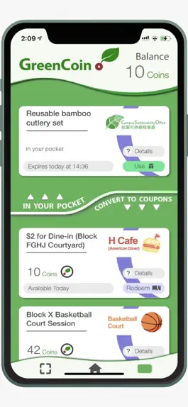 Game screenshot PolyU GreenCoin apk
