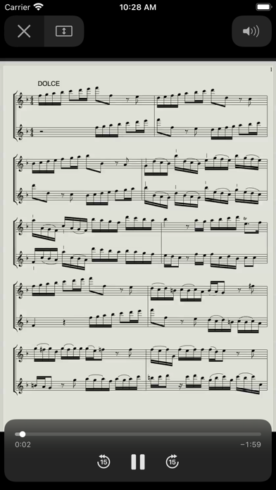 Screenshot #3 pour Telemann 6 Sonatas (1-3)