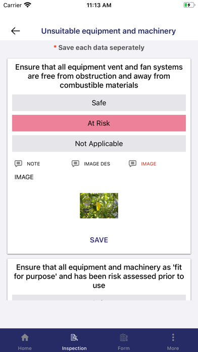 NeoEHS(Safety Inspection App) Screenshot