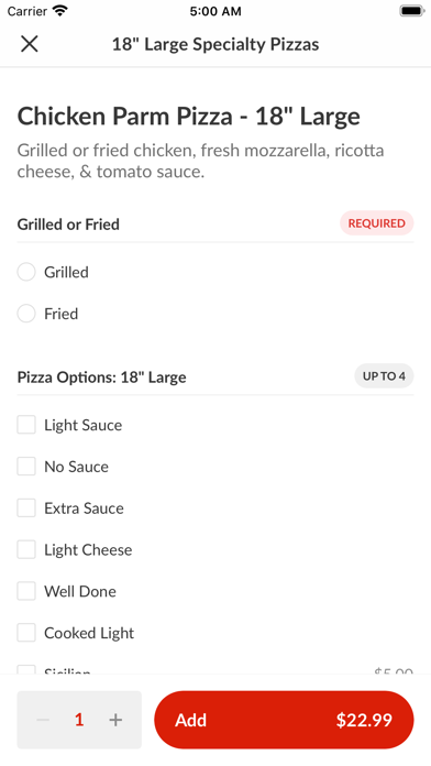 How to cancel & delete Libretto's Pizzeria NC from iphone & ipad 4