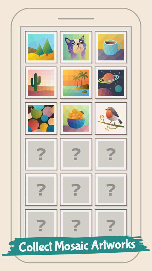 #2. Color Gallery: Gradient Puzzle (iOS) 由: Chih Yuan Chou