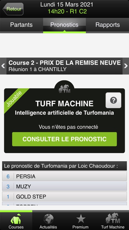 Turfomania - Turf et pronostic