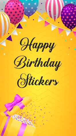 Game screenshot Birthday Stickers!! mod apk