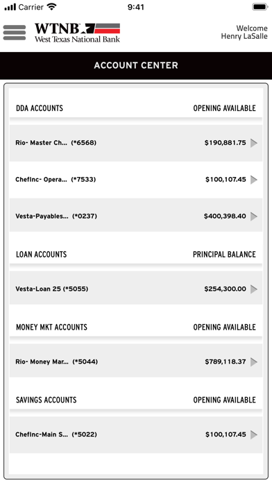 WTNB BUSINESS Screenshot