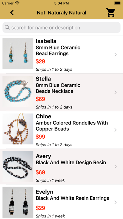VeJewelry Screenshot