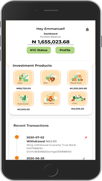 Ziing - Your Financial Buddy screenshot 2