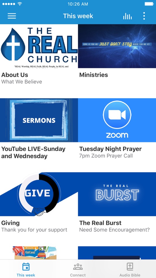 #1. The REAL Church 516 (iOS) 由: Real Church Ministry
