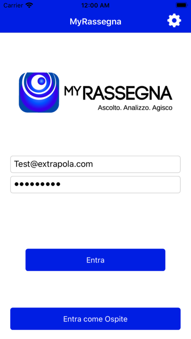 MyRassegna Screenshot