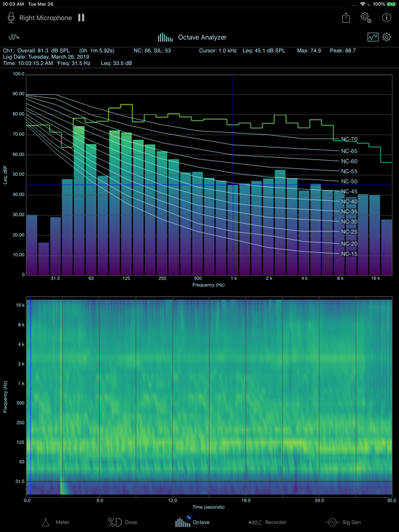Screenshot #4 pour SoundMeter Pro 2020