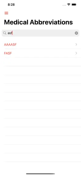Game screenshot Medical Abbreviations Offline mod apk