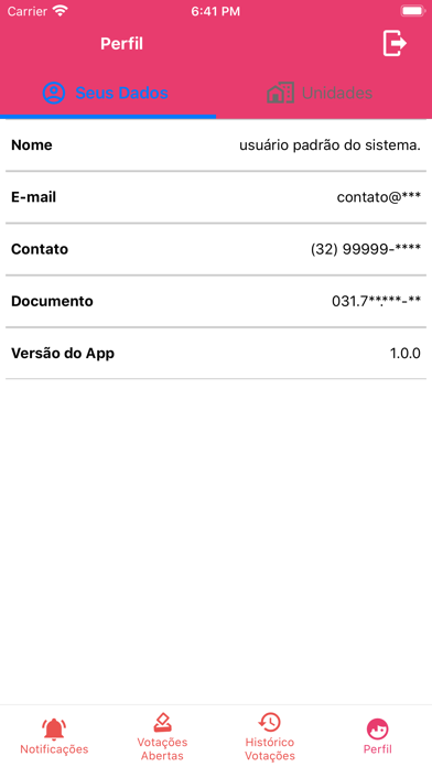 Vote Assembleia Screenshot