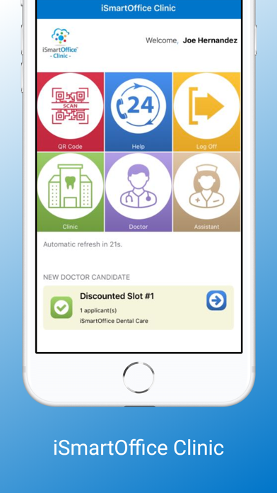 iSmartOffice Clinic Screenshot