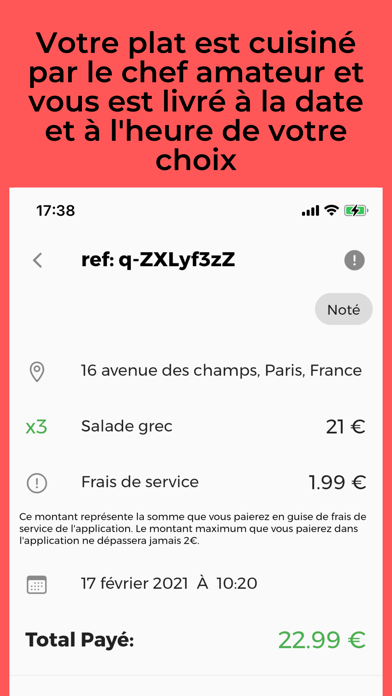 Kookers : cuisine authentique Screenshot