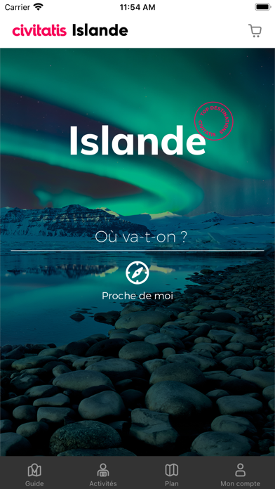 Screenshot #1 pour Guide d'Islande de Civitatis