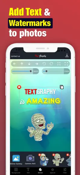 Game screenshot Textgraphy | Add text to photo mod apk