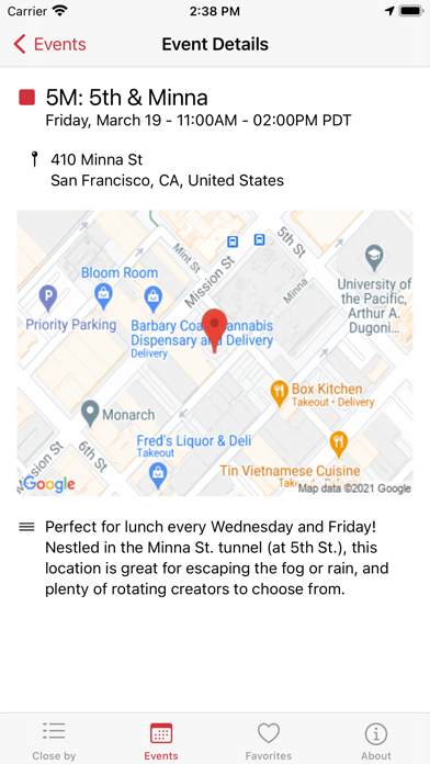 mFood™ - Food Truck Finder App Screenshot