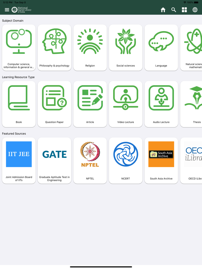 National Digital Library India